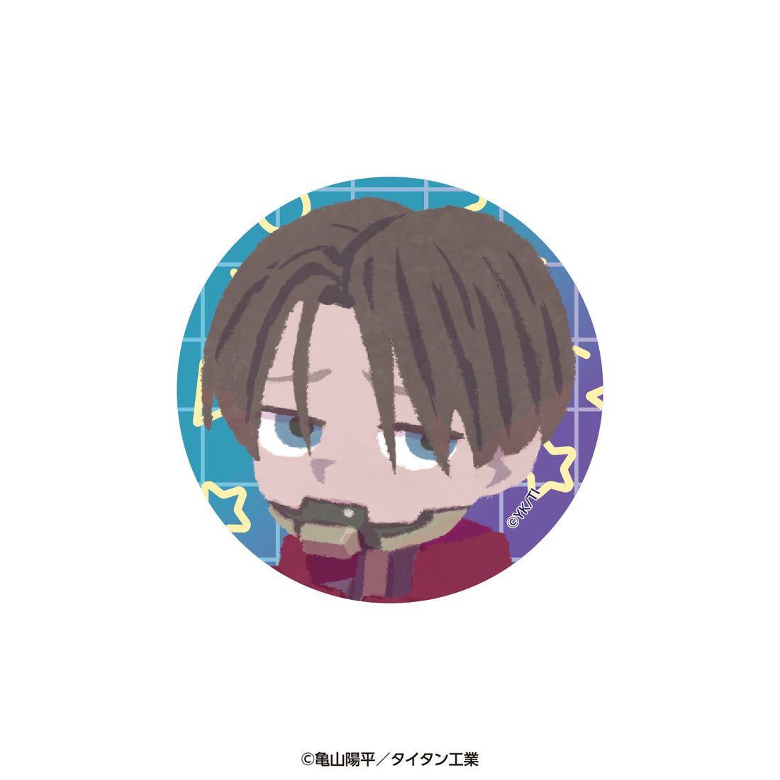 アニメ『銀河特急 ミルキー☆サブウェイ』「暴走列車で来た。」描きおこし 缶バッジ カート