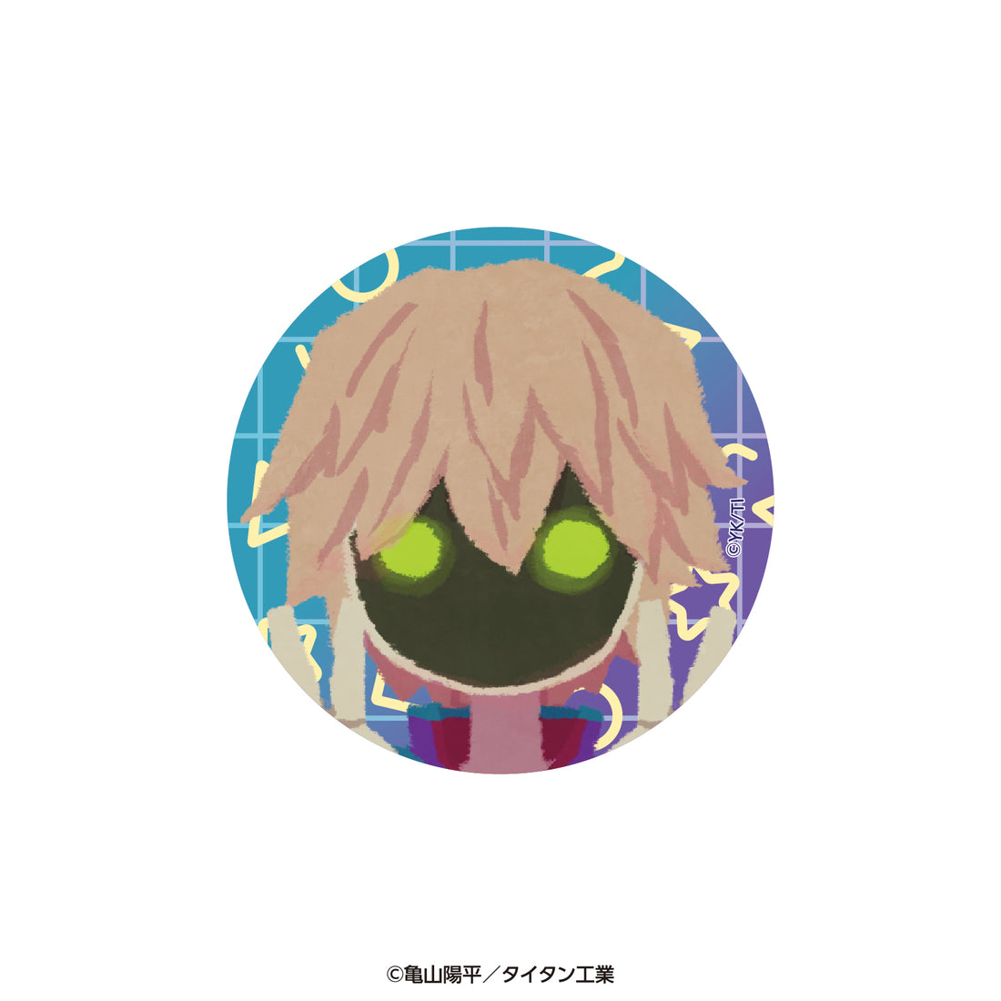 アニメ『銀河特急 ミルキー☆サブウェイ』「暴走列車で来た。」描きおこし 缶バッジ マックス