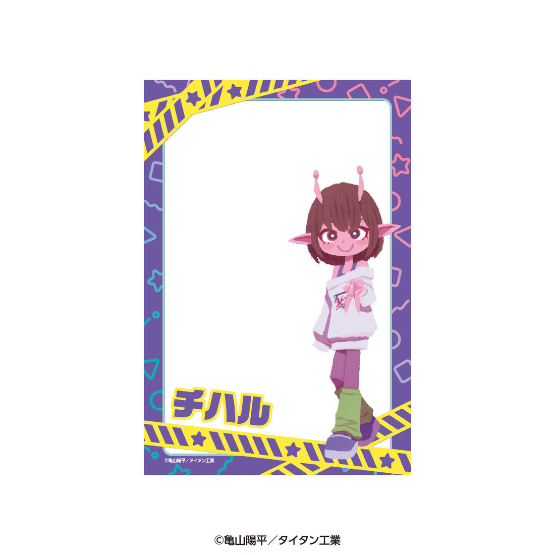 アニメ『銀河特急 ミルキー☆サブウェイ』「暴走列車で来た。」描きおこし クリアカード チハル