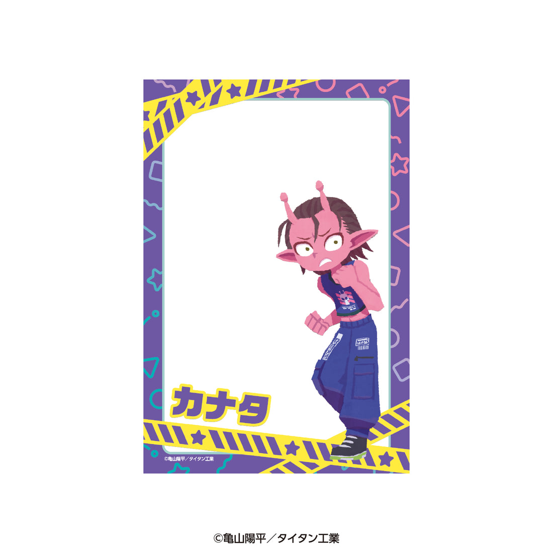 アニメ『銀河特急 ミルキー☆サブウェイ』「暴走列車で来た。」描きおこし クリアカード カナタ