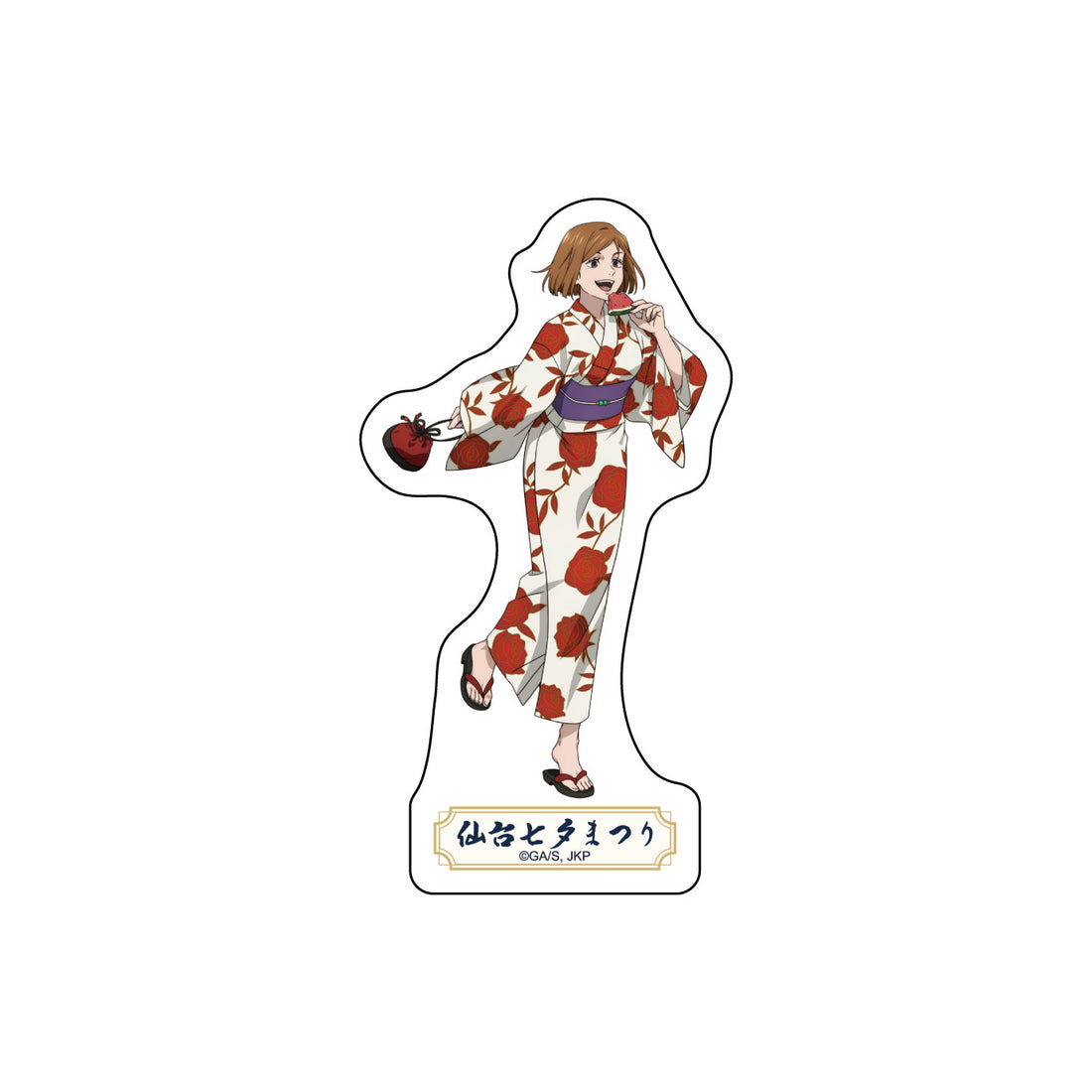 呪術廻戦 仙台まつり ステッカー 釘崎野薔薇