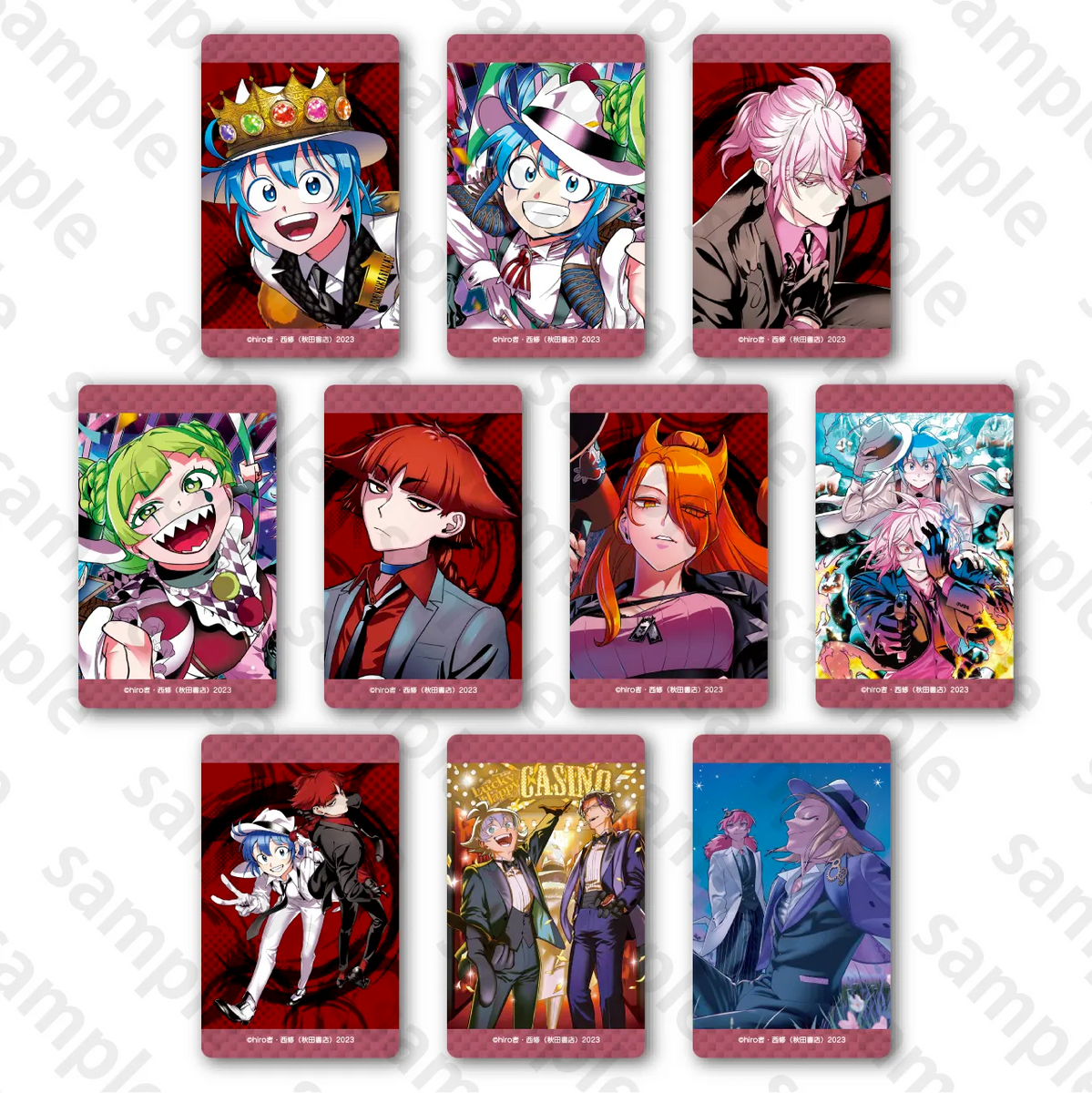 コミケ c108 if魔フィア グリッターキャラカード 17枚セット 魔入りました！入間くん if Episode of 魔フィア トレーディング