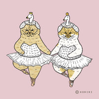 世にも不思議な猫世界 キャラクターパネル 「バレリーニャ」