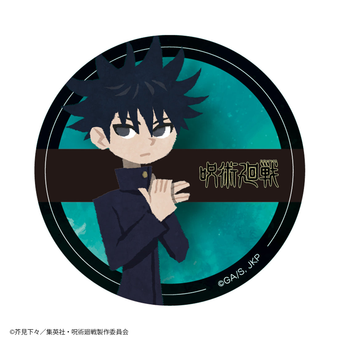 TV anime magic battle blind type can badge