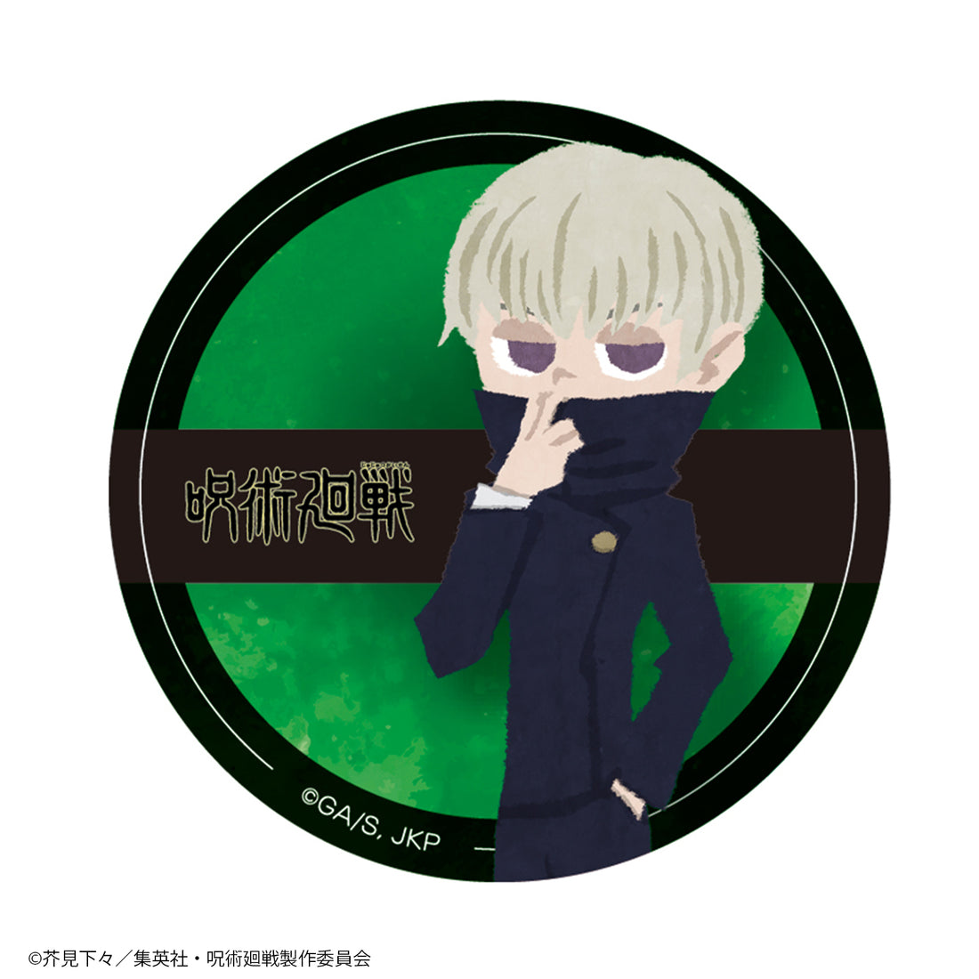 TV anime magic battle blind type can badge