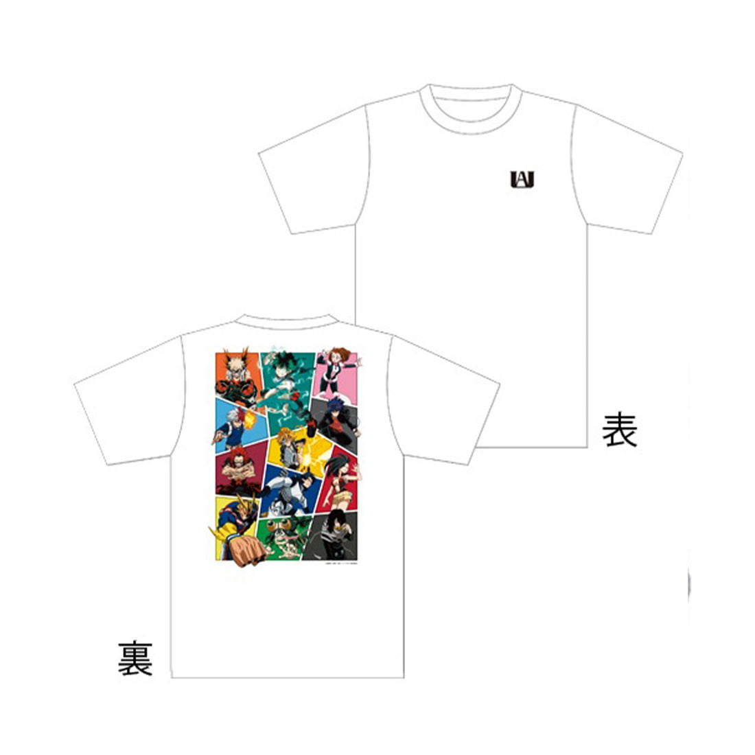 僕のヒーローアカデミアTシャツ