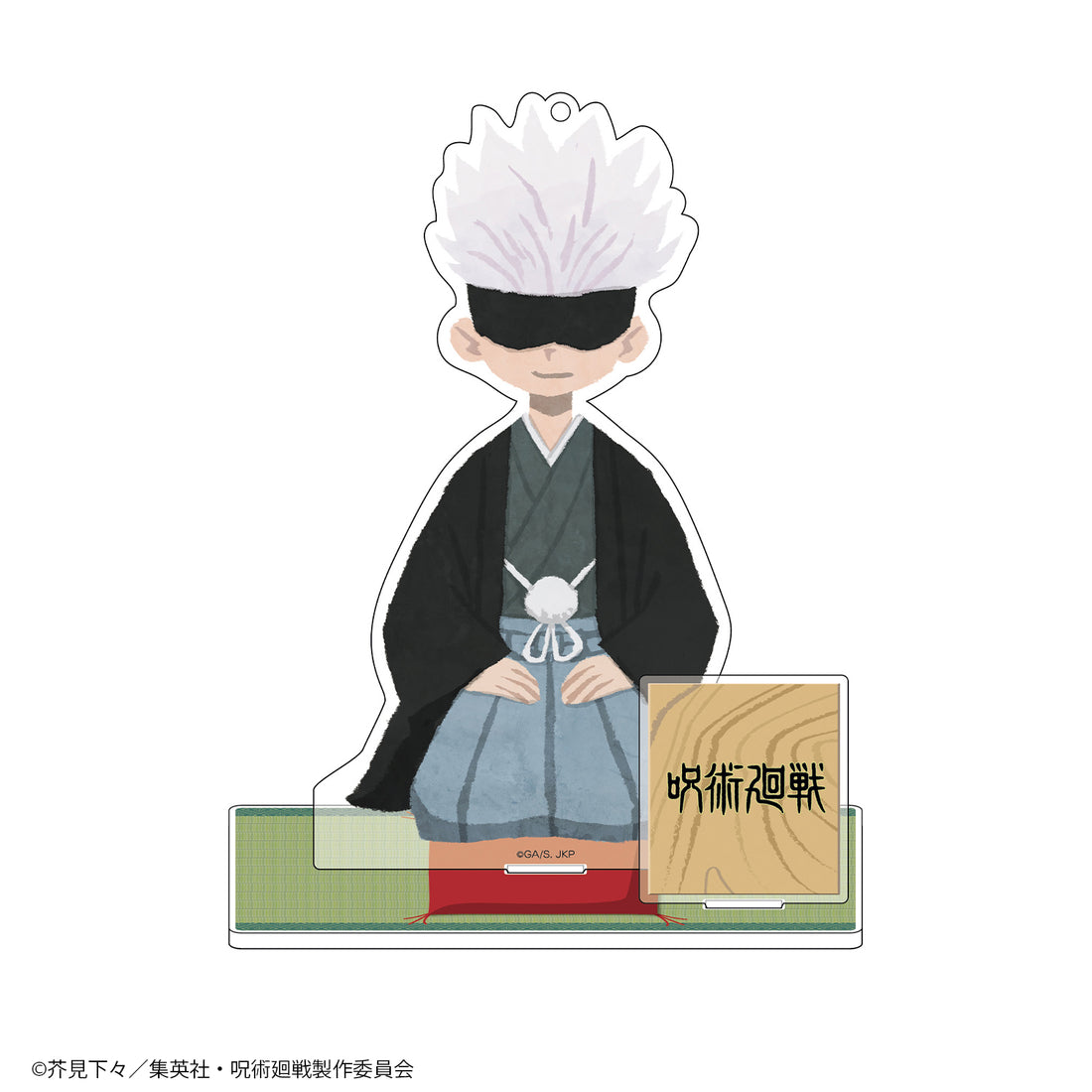 TV anime magic battle acrylic stand (kneeling painting)