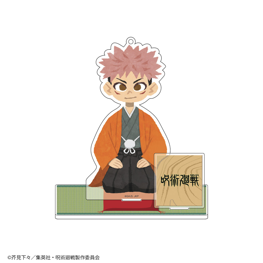TV anime magic battle acrylic stand (kneeling painting)