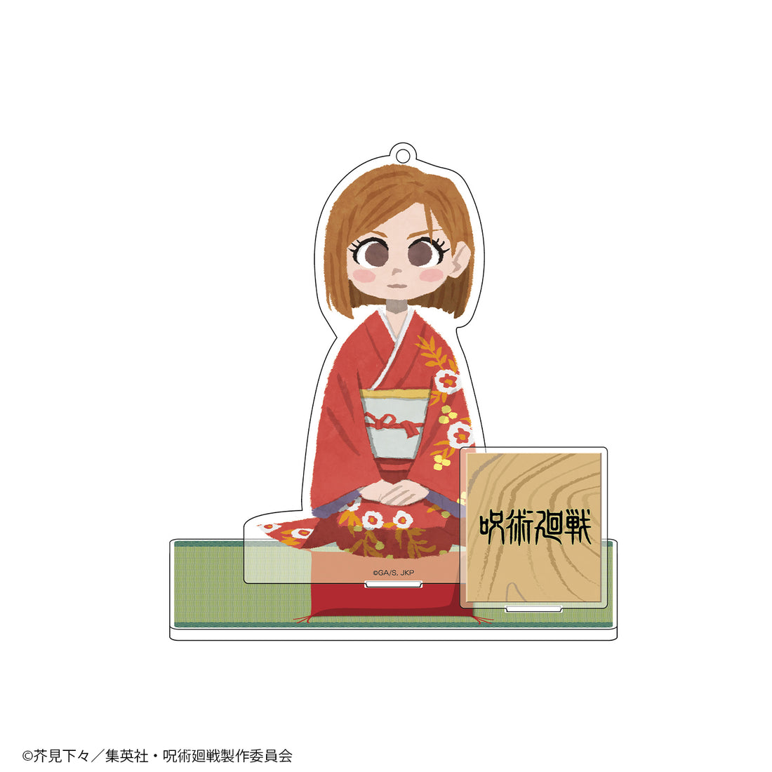 TV anime magic battle acrylic stand (kneeling painting)