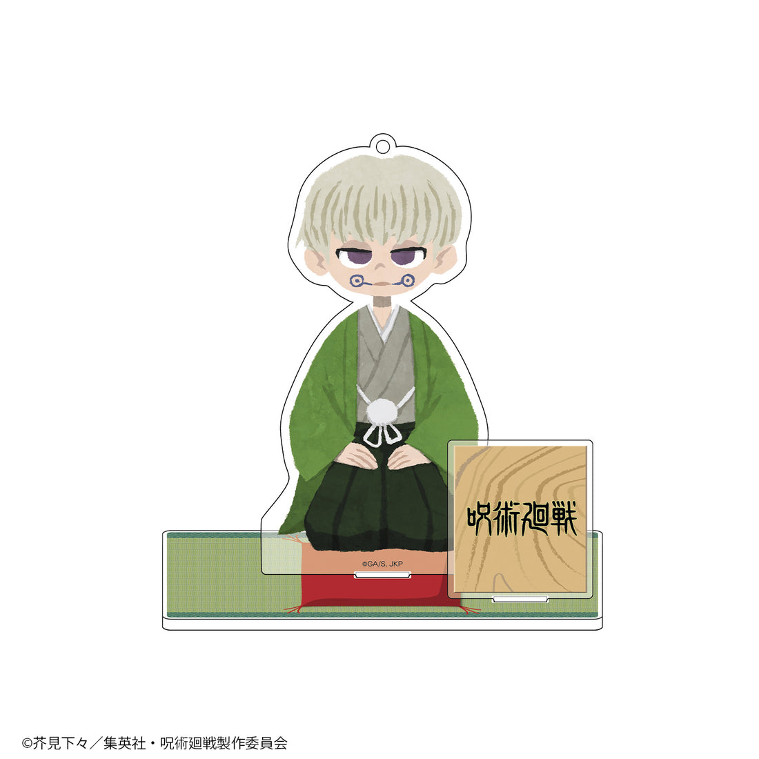 TV anime magic battle acrylic stand (kneeling painting)