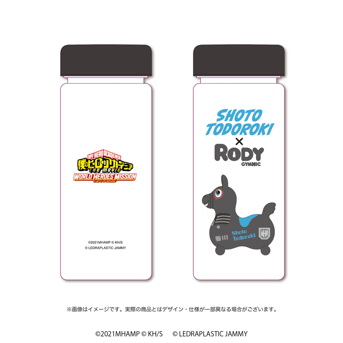 僕のヒーローアカデミア×RODY ミニクリアボトル 轟 焦凍