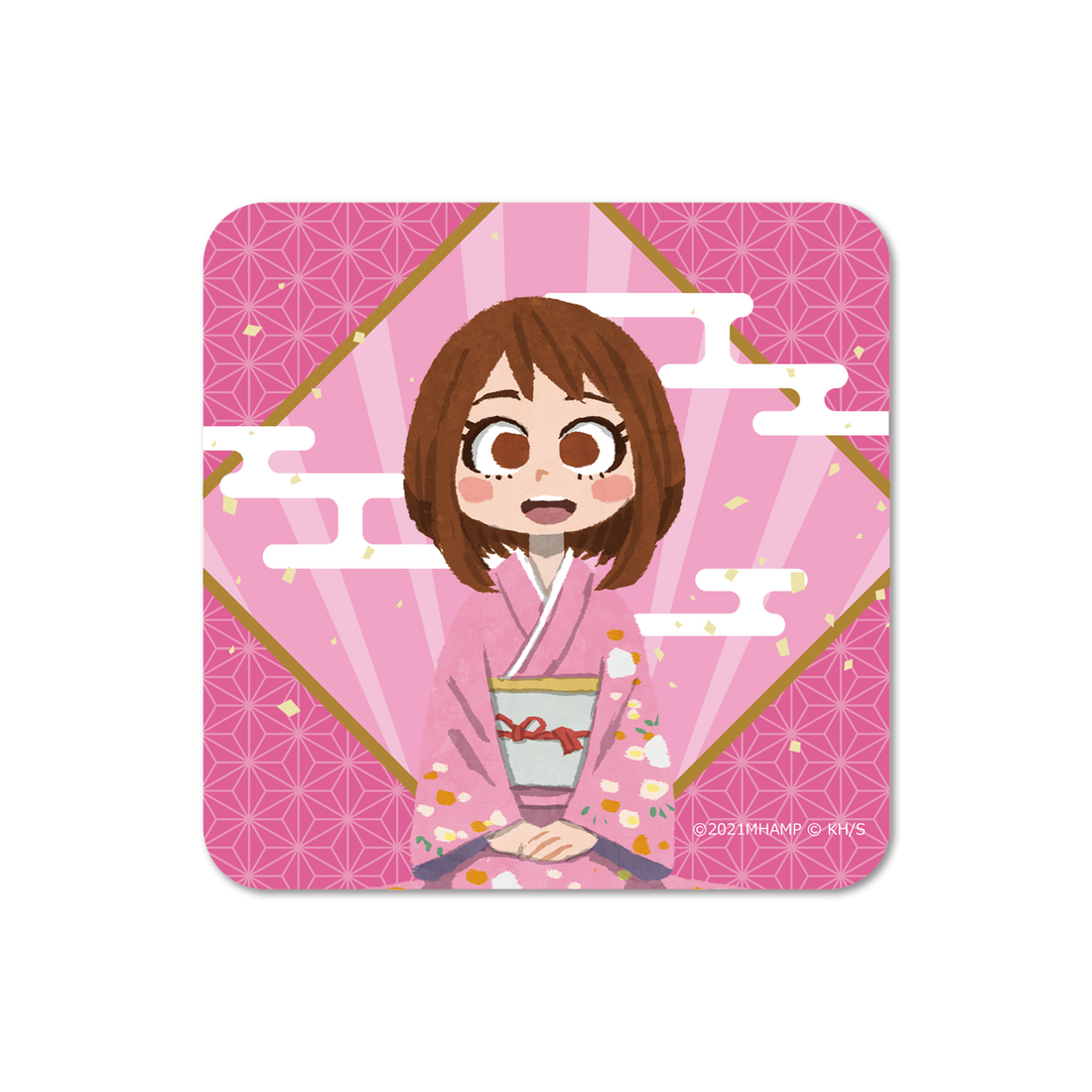 僕のヒーローアカデミア 新年Ver ハンドタオル 麗日お茶子