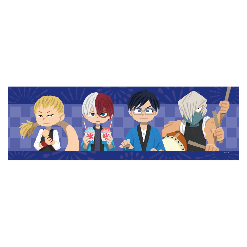 僕のヒーローアカデミア お祭りVer 手ぬぐい C