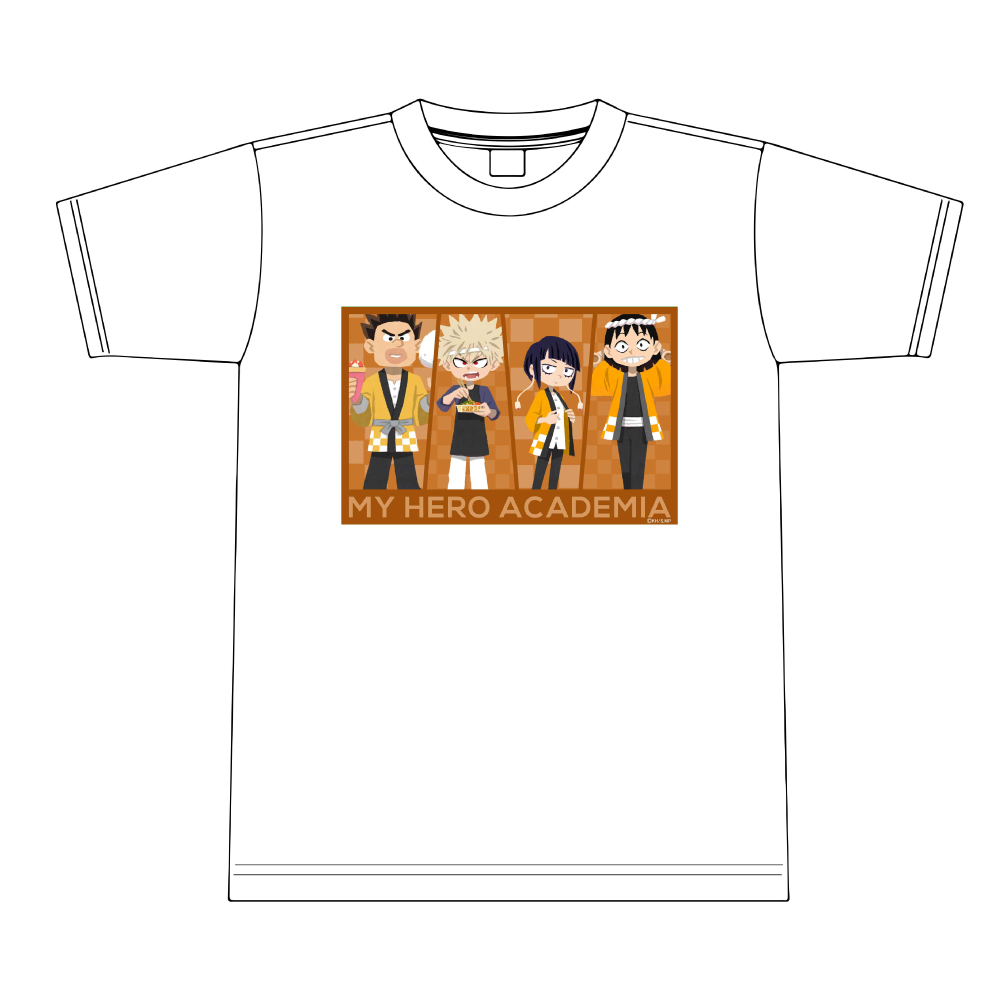 僕のヒーローアカデミア お祭りVer Tシャツ D