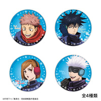 呪術廻戦 描き下ろし トレーディング 缶バッジ Snow Fes Ver.