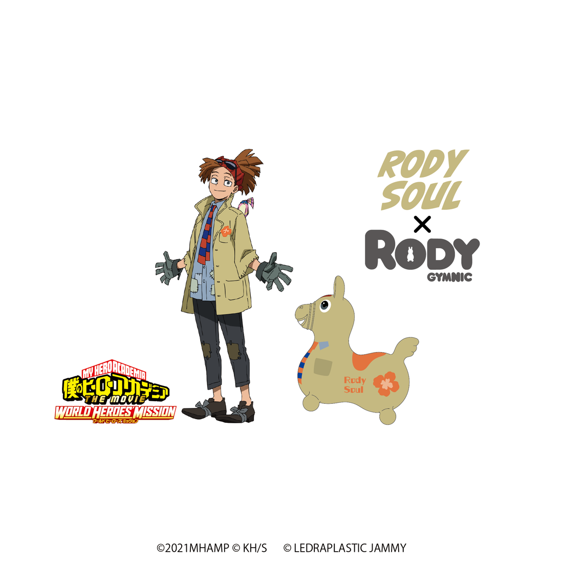 僕のヒーローアカデミア×RODY キャンバスサコッシュ ロディ・ソウル