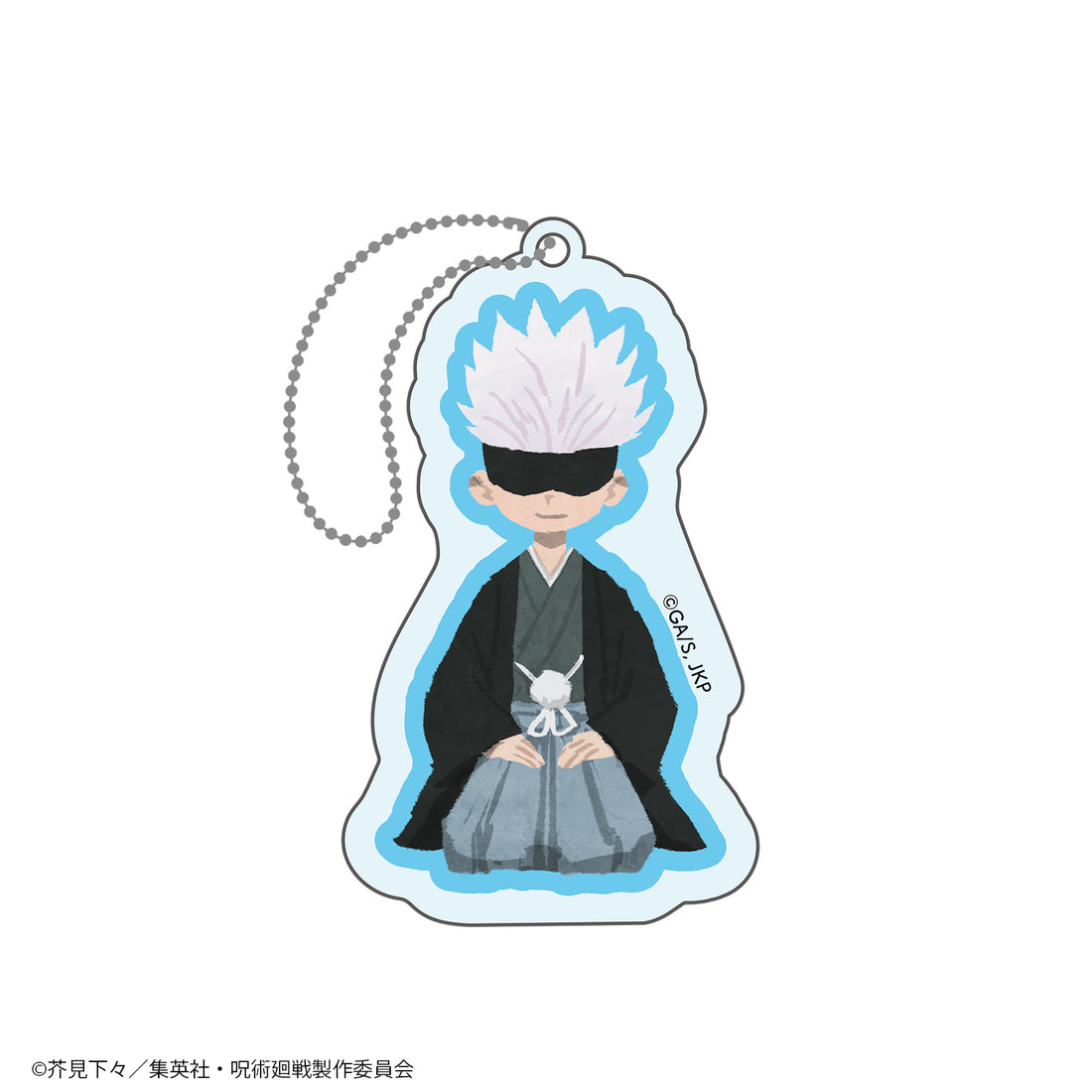 TV anime magic battle blind type acrylic key chain (kneeling painting)