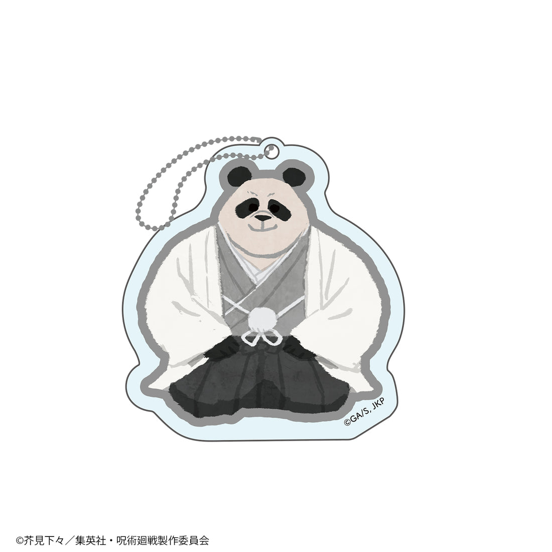 TV anime magic battle blind type acrylic key chain (kneeling painting)