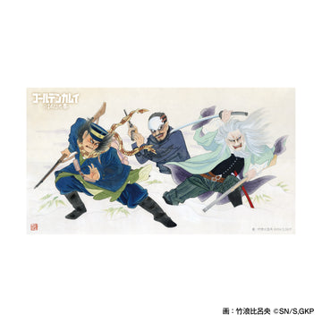 TVアニメ『ゴールデンカムイ』青森ねぶた祭'25　長方形ステッカー(杉元・鶴見・土方)