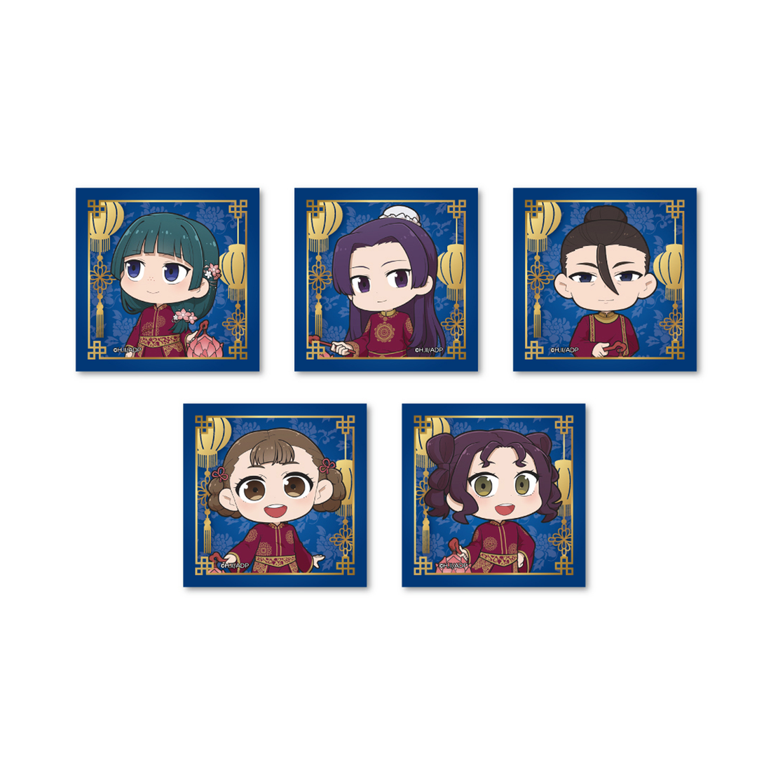 【ブラインド】薬屋のひとりごと×長崎ランタンフェスティバルコラボ ミニキャラホログラムシール（2026Ver.）