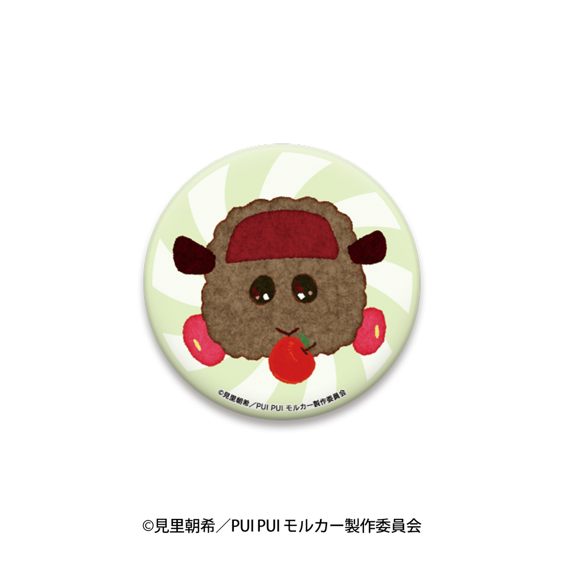 PUI PUI モルカー in AOMORI 缶バッジ テディ