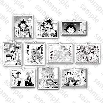 魔入りました！入間くん　トレーディング コマアクリルキーホルダーC108コミケ 魔入りました！入間くん トレーディング コマアクリルキーホルダーC108