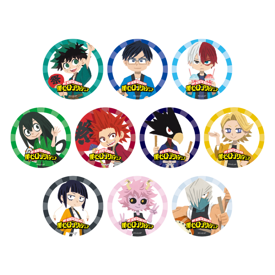 My Hero Academia Festival Ver Trading Can Badge A 10