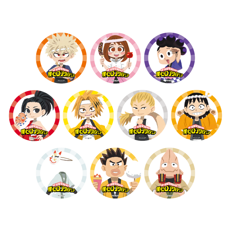 My Hero Academia Festival Ver Trading Can Badge B 10