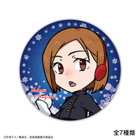 Magical battle Chibi character drawing trading can badge Snow fes ver