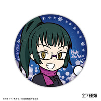 Magical battle Chibi character drawing trading can badge Snow fes ver
